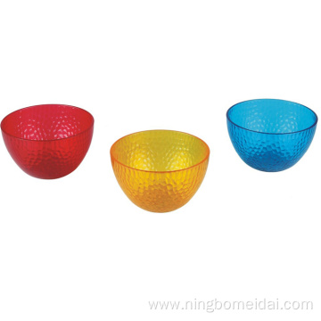 Festival Cheap Tableware Colorful Plastic Decorative Bowls